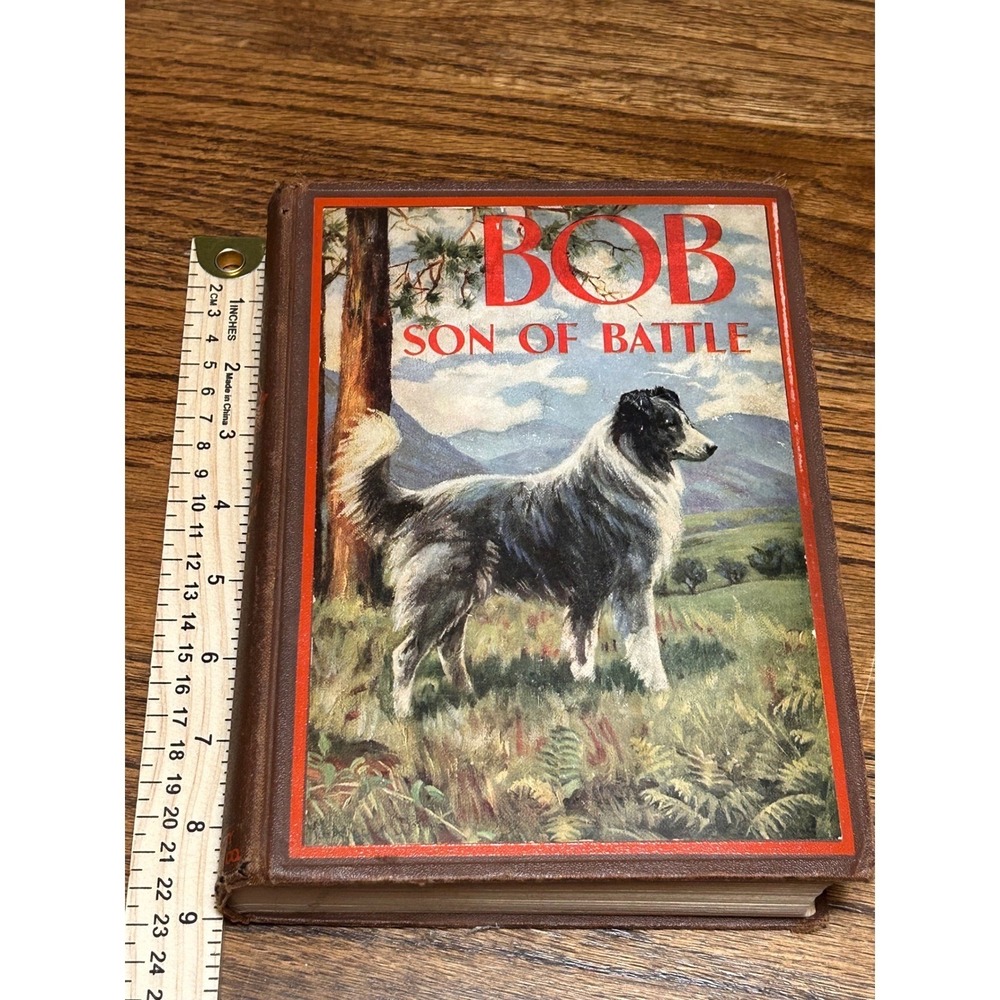 Bob Son of Battle Alfred Ollivant Marguerite Kirmse Illustrated Antique Book - Picture 1 of 4